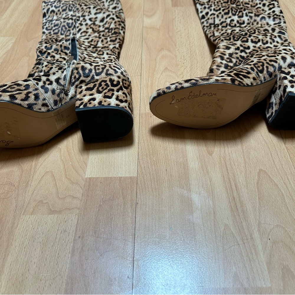 New Sam Edelman leopard boots 🐆 - Picture 3 of 14